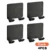 black 4pcs