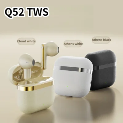Q52 Earphone TWS Bluetooth Headset HiFi Wireless Mic Noise Reduction Earbuds Waterproof Game Motion Headphone