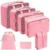 7pcs Pink