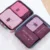 6Pcs Wine Red