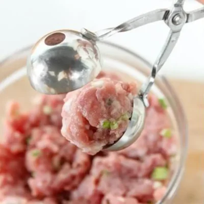 1 Set Of Meatball Maker Fish Ball Shrimp Ball Round Rice Ball Maker Stainless Steel Easy To Clean Kitchen Gadgets