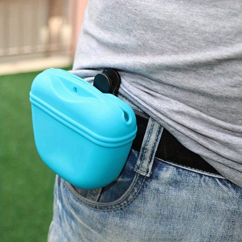 Portable Dog Training Bag - Convenient with Treat Pouch and Food Dispenser