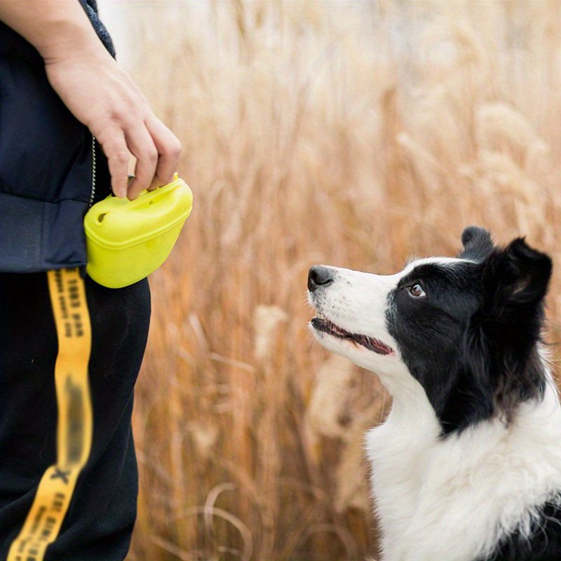 Portable Dog Training Bag - Convenient with Treat Pouch and Food Dispenser