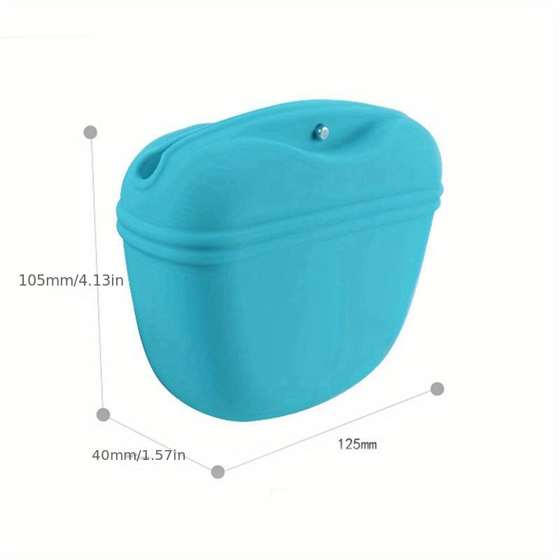Portable Dog Training Bag - Convenient with Treat Pouch and Food Dispenser