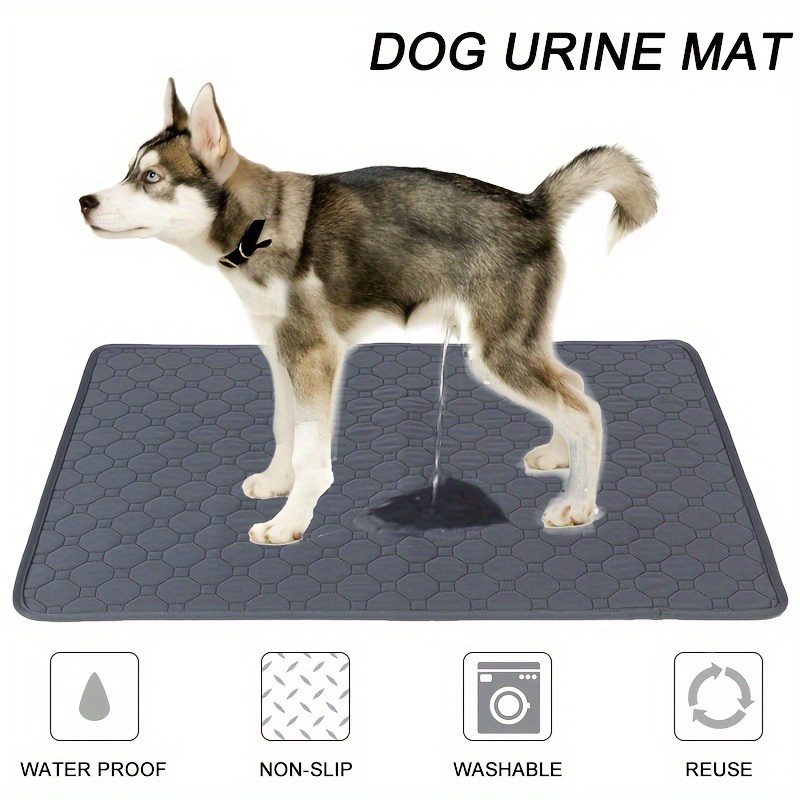 Washable & Reusable Pet Pee Pads - 4-Layer Training Mats for Dogs & Cats, Non-Slip, Easy to Clean - Ideal for Indoor & Outdoor Use