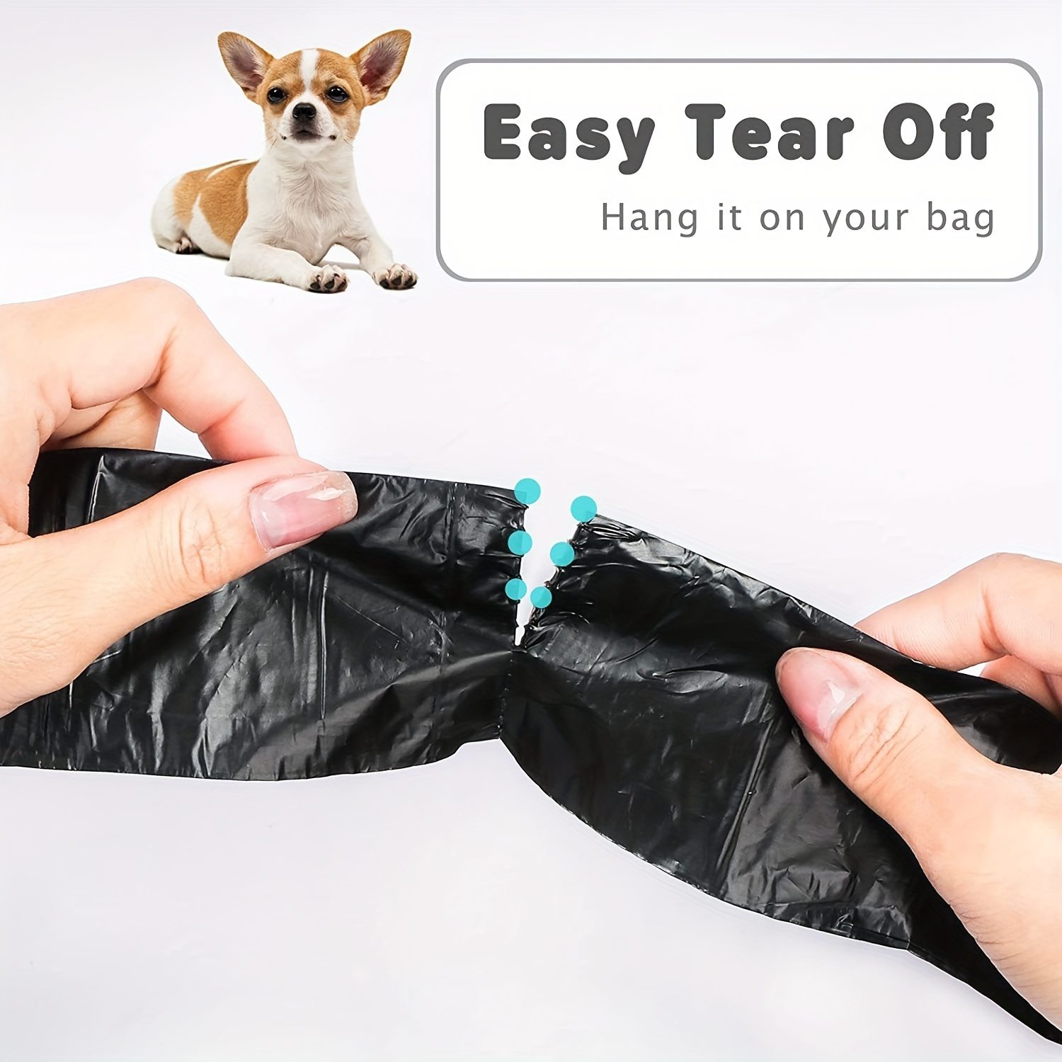 300/150pcs Dog Poop Bags, Portable Pet Waste Bags, Durable And Leak Proof Pet Garbage Bags, Pet Cleaning Supplies