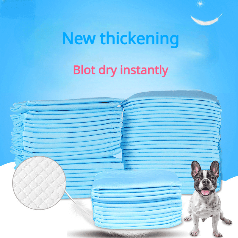 20pcs Disposable Dog Pee Pads, Highly Absorbent Dog Potty Training Pads, Odor Control Dog Diaper Pads