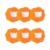 Orange 6 PCS