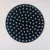 Black round 23cm