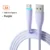 USB A -Type C Purple