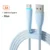 USB A - Type C Blue