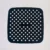 Black square 21.5cm