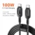 100W Black