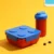 Blue 1100ML and Cup