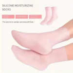 2pcs Silicone Moisturizing Foot Socks For Dry Cracked Feet Foot CareSocks Massage Moisturizing Gel Socks Pedicure Socks Tool - M - Image 4
