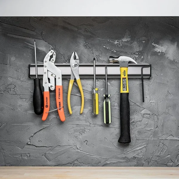 1pc Maximize Your Kitchen Space with This Magnetic Knife Strip Steel Knife Bar for Holder RackUtensils Tools - Image 3