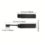 Portable Compact Charcoal Folding Toothbrush - Perfect for TravelCamping, and Hiking - Easy to Take and Efficient Teethbrush - Image 5