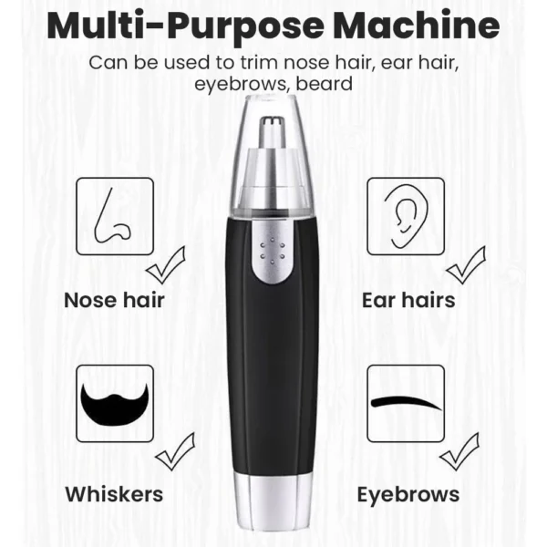Electric Nose Hair Trimmer Nose Hair Trimmer Eyebrow Shaver Nose Hair Trimmer Nose Hair Scissors - Image 5