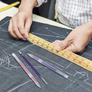 10pcs/Set Marker Pen High Temperature Traces Disappear For Patchwork Fabric PU Leather and Marking Sewing Supplies