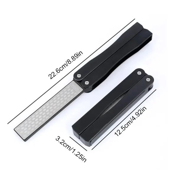 1pc Portable Double Side Grindstone Professional Kitchen Sharpener for Pocket Folding Knife Sharpening Stone Sharpener Diamond - Image 6