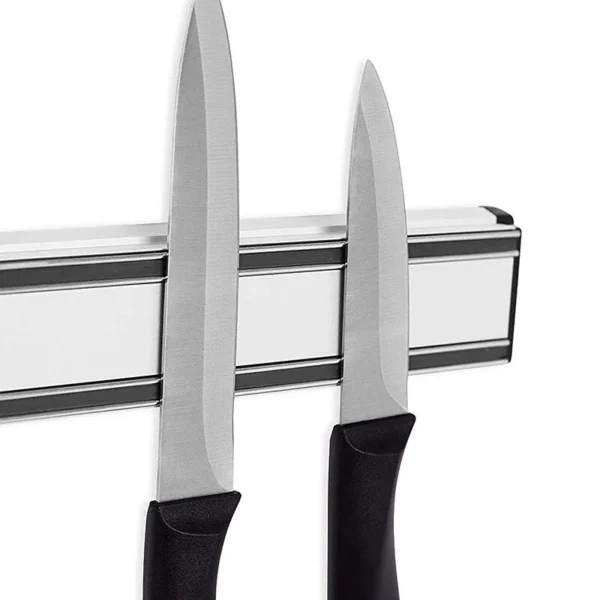1pc Maximize Your Kitchen Space with This Magnetic Knife Strip Steel Knife Bar for Holder RackUtensils Tools - Image 2
