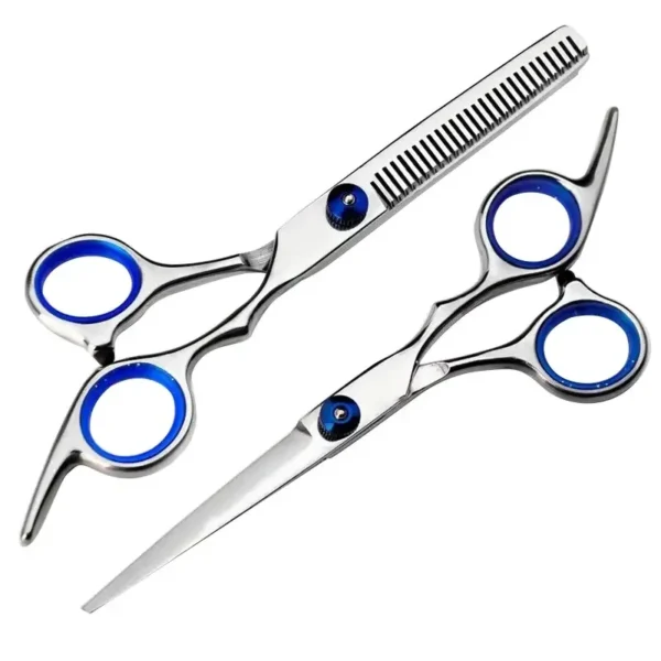 Hairdressing Scissors Stainless Steel Professional Hairdressing Scissors Cutting Thinning Scissors Barber Shear Home Salon - Image 6