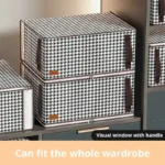 Thickened Non-woven Quilt Storage Bag For Household High-capacity Clothing Clothes Packaging Bag Organizing Luggage Bag - Image 2