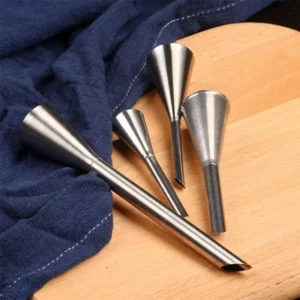 1PC Stainless Steel Puff Mouth Cake Puff Cream Flower Squeezer Western Pastry Cake Baking Tool Framed Mouth Baking Set Nozzle