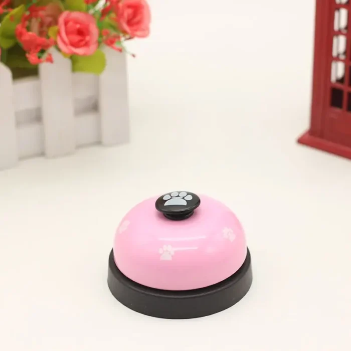 kf-S0a6697be23764188b1be7f278f32adebz 1pc Pet Toy Training Dinner Small Bell Footprint Dog Toys for Teddy Puppy Pet Call Puppy Accessories Pet Toys - Image 4