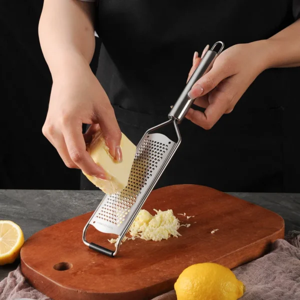 304 Stainless Steel Tube Handle Cheese Grater Lemon Grater Shredder Kitchen Cheese Grater Kitchen Gadgets - Image 4