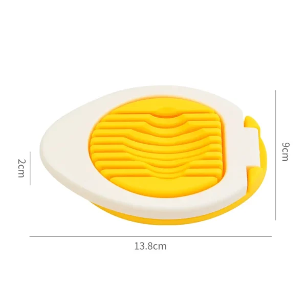 1pc Stainless Steel Multi-purpose Egg Cutter Light and Convenient Creative Egg Slicer Egg Divider Kitchen Accessory - Image 6