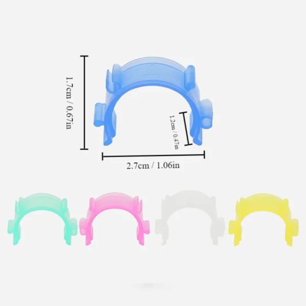 50pcs Spool Clip Bobbin Clip With Thread Locking Function Fits All Popular Spool Sizes Sewing Parts and Tools - Image 6