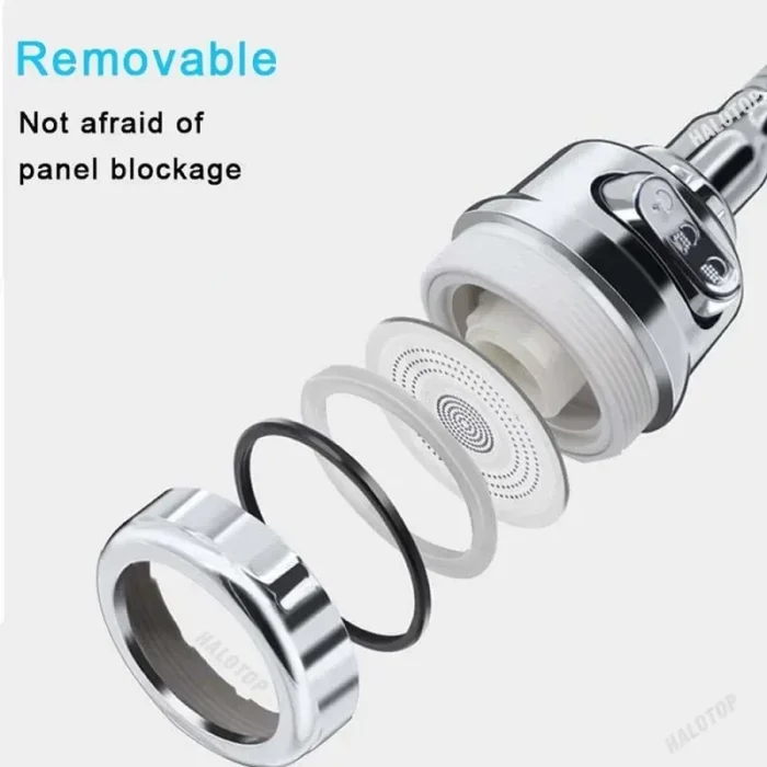 kf-S0fd56a96583b4e42b030269c5840624dk 2/3 Modes Sink Faucet 360 Degree Rotation Filter Extension Tube Shower Water Saving Tap Universal Kitchen Gadgets Accessories - Image 4