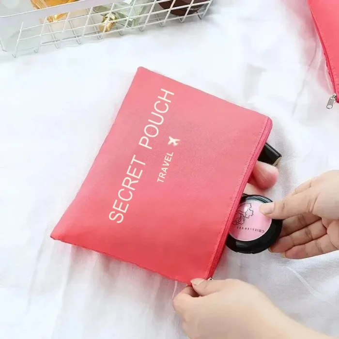 kf-S133abc166110470b857d1864a502b961g 6pcs Travel Storage Bag Large Capacity Luggage Clothes Sorting Organizer Set Suitcase Pouch Case Shoes Packing Cube Bag - Image 5