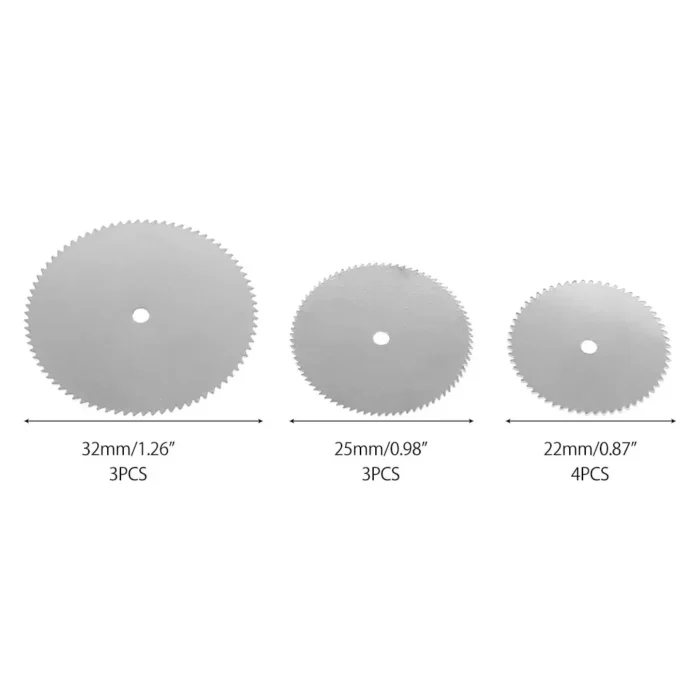 kf-S180d9708fdac423695f930fff8fd9a21s 11PCS Set Mini Circular Saw Blade Stainless Steel Cutting Disc Wood Cutting Wheel For Rotary Tool Electric Tool - Image 5