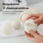 3/4/5cm Fleece Dry Kit Ball Reusable Wool Dryer Balls Softener Laundry Washing Machine Accessories Home Washing - Image 5