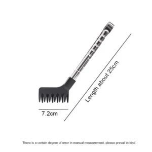 Stainless Steel Noodle Tongs Non-slip Handle Heat-resistant Chuck Easy To Store Multi-functional Food Tongs
