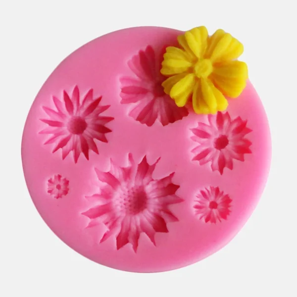 3D Flower Silicone Molds Fondant Craft Cake Candy Chocolate Sugarcraft Ice Pastry Baking Tool Mould - Image 5