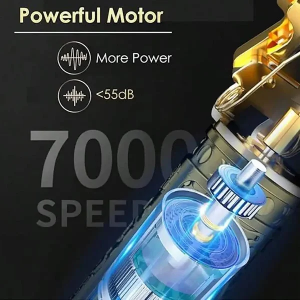 T9 LCD Electric Hair Clipper Oil Shaving Head Electric Pusher Carving Electric Shaver Rechargeble Hair Trimmer for Men Care - Image 3