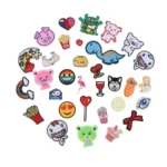 Cartoon Fruit Patches For Clothing Thermoadhesive Patches Cute Animal Patch Iron on Embroidery Patches on Clothes Applique - Image 5