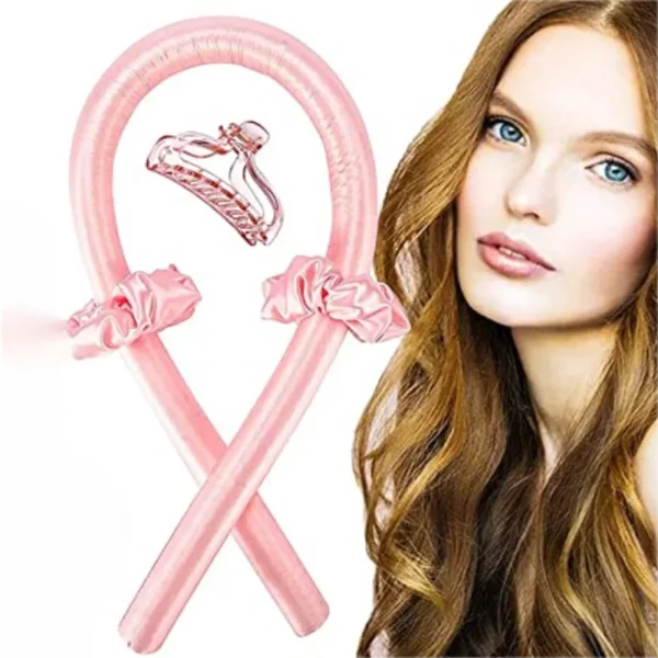 Foam Heatless Curling Iron Sleep Curling Iron Sponge Curly Hair Long Hair Curling Iron Set of 4 Pieces - Image 1