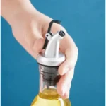 3pcs Silver Household Kitchen Seasoning Bottles Soy Sauce Vinegar Bottles Mouth Stoppers No Oil Leakage No Oil Hanging Tools - Image 4