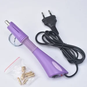 EU /US Purple Hotfix Rhinestone Applicator Hot Fix Applicator Fast Heating Iron-on Wand Heat-fix Rhinestones Glass Diamond Tool