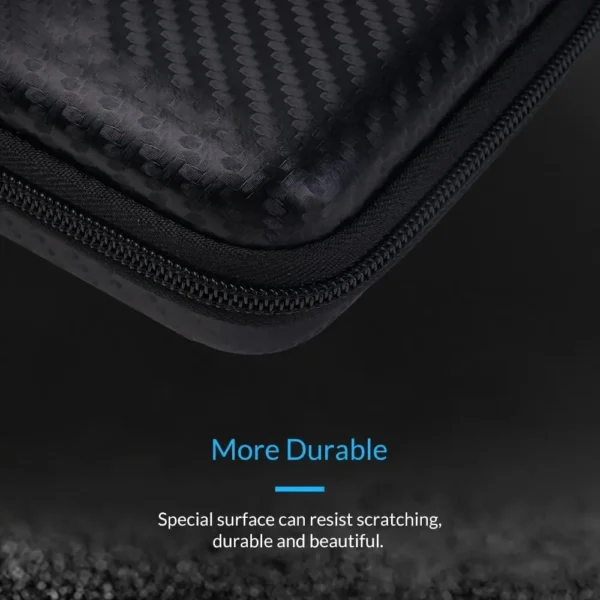 U Disk Data Cable Zipper Bag Mobile Phone Charger Protection Mobile Hard Disk Bag Storage Folding Min Storage Pocket Pouch - Image 4