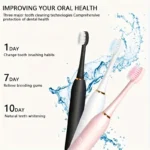 Automatic Electric Toothbrush Adult CHILDREN'S Universal Soft-bristle Toothbrush Charging Six-speed Automatic Toothbrush - Image 2