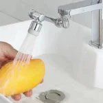 New Universal Rotation Extender Faucet Aerator Plastic Splash Filter Kitchen Tap Washbasin Faucets Bubbler Nozzle Robotic Arm - Image 3