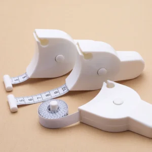 Automatic Telescopic Tape Measure Body Measuring Tape Sewing Ruler Tools Centimeter Tapes For Body Meter Measure White Tools