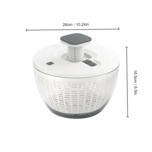 Press Type Vegetable Dehydrator Fruit Dryer Household Large Capacity Dehydrator Kitchen Accessories Drain Salad Basket Gadgets