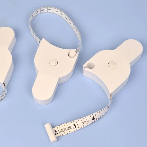 Automatic Telescopic Tape Measure Body Measuring Tape Sewing Ruler Tools Centimeter Tapes For Body Meter Measure White Tools - Image 5