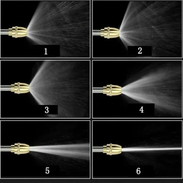 High Pressure Car Wash Foam Pots Lances Irrigation Tools Adjustable Metal Sprinkler Garden Watering Hose Sprinkler - Image 5